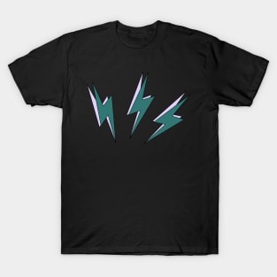 Lightning Bolts (Green & Purple) T-Shirt